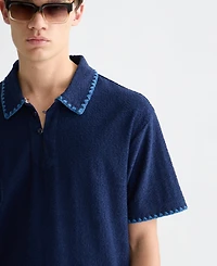 Scotch & Soda Men's Point Collar Polo Shirt