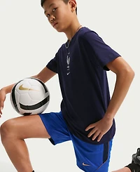 Nike Fff Strike Big Kids' Dri-fit Soccer Knit Shorts
