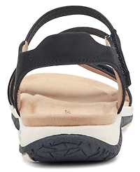 Rockport Women's Shevon Strappy Flat Round Toe Sandals