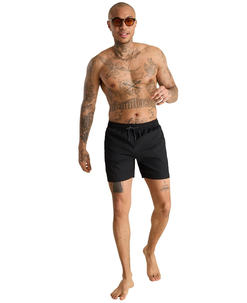 Chubbies Men's The Secret Agents Textured 5.5" Swim Trunks