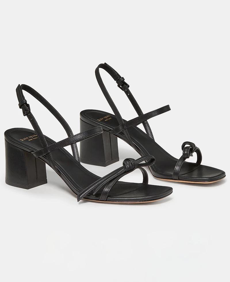 kate spade new york Women's Loop Block Heel Sandals