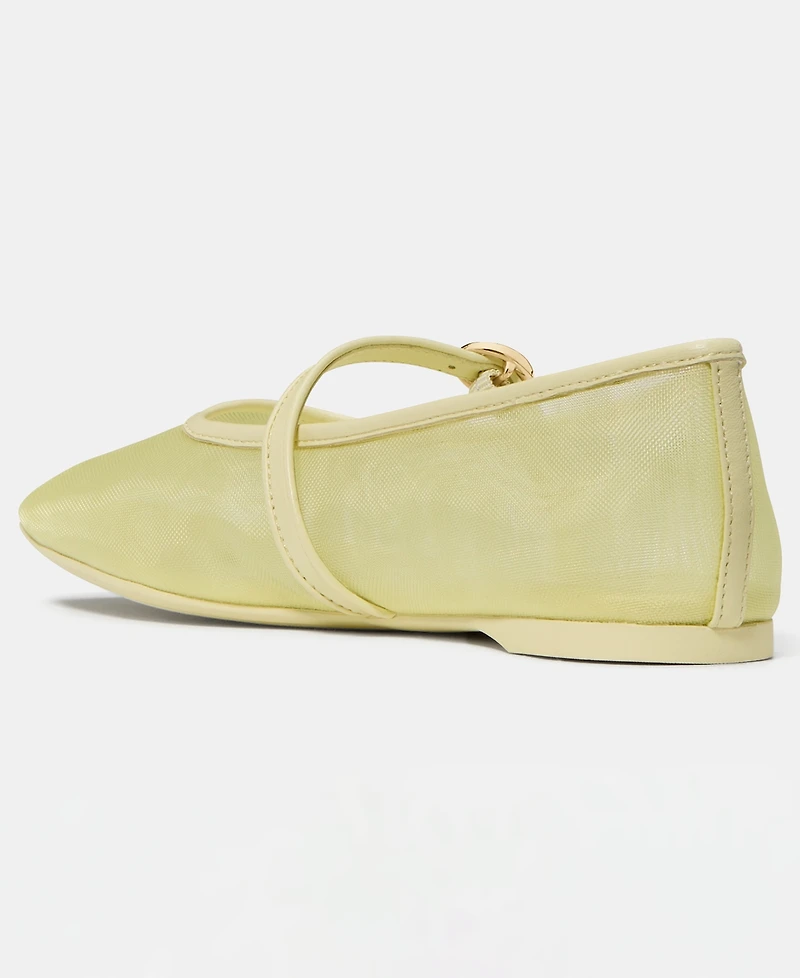 kate spade new york Women's Halo Mary Jane Round Toe Flats