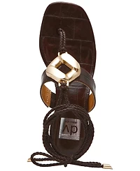 Dv Dolce Vita Women's Stanza Embellished Lace-Up Leg-Wrap Dress Sandals