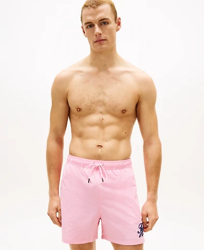 Tommy Hilfiger Medium Drawstring Tonal Ithica 5" Swim Trunks