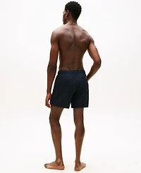 Tommy Hilfiger Men's Medium Drawstring Zip Pocket 5" Swim Trunks