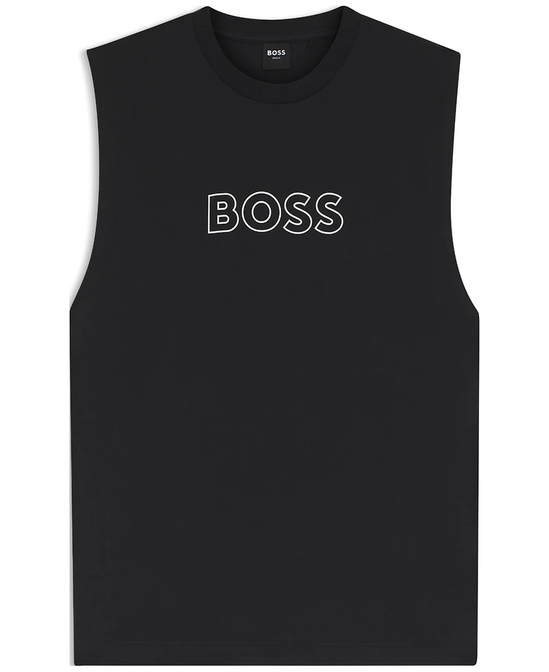 Hugo Boss Men's Logo Muscle Tank Top