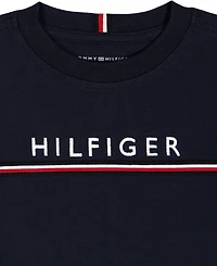 Tommy Hilfiger Boys' 2T-7 Crewneck T-Shirt and Shorts, 2-Piece Set