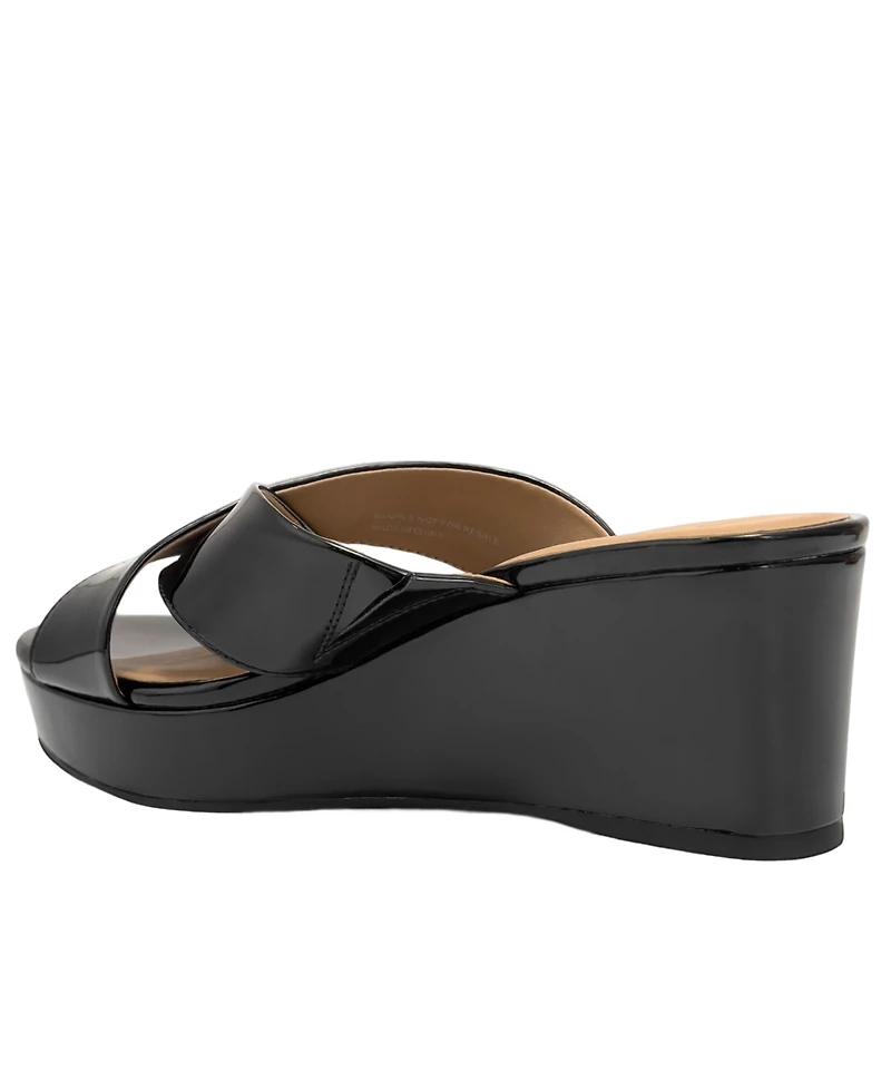 Aerosoles Women's Cruis Slip-On Wedge Sandals