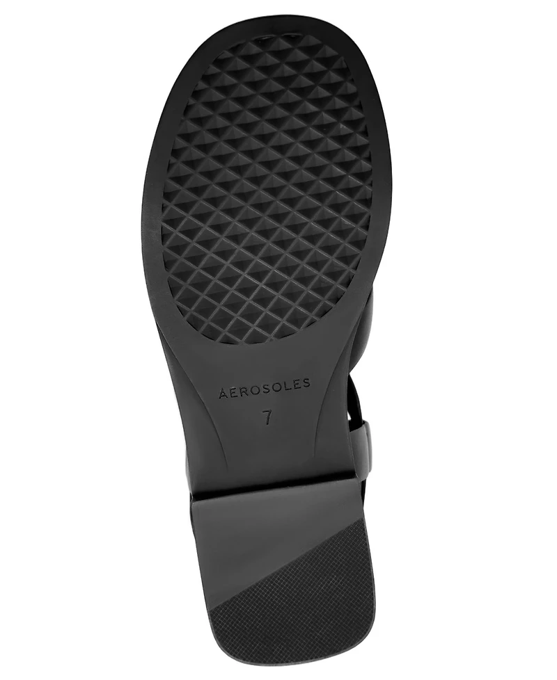 Aerosoles Women's Cargo Open Toe Flat Sandals