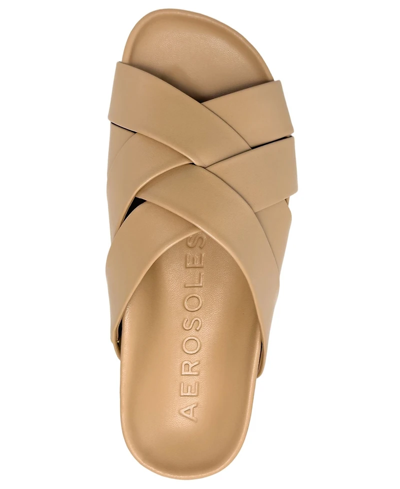 Aerosoles Women's Lecco Open Toe Footbed Sandals