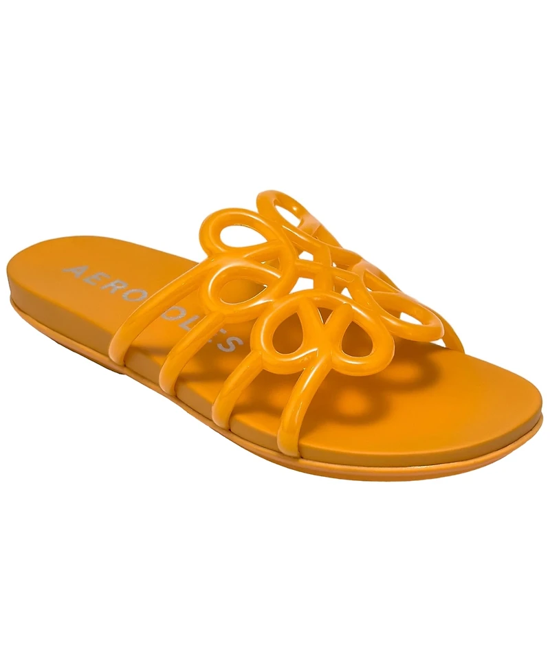 Aerosoles Women's Frida Open Toe Flat Sandals