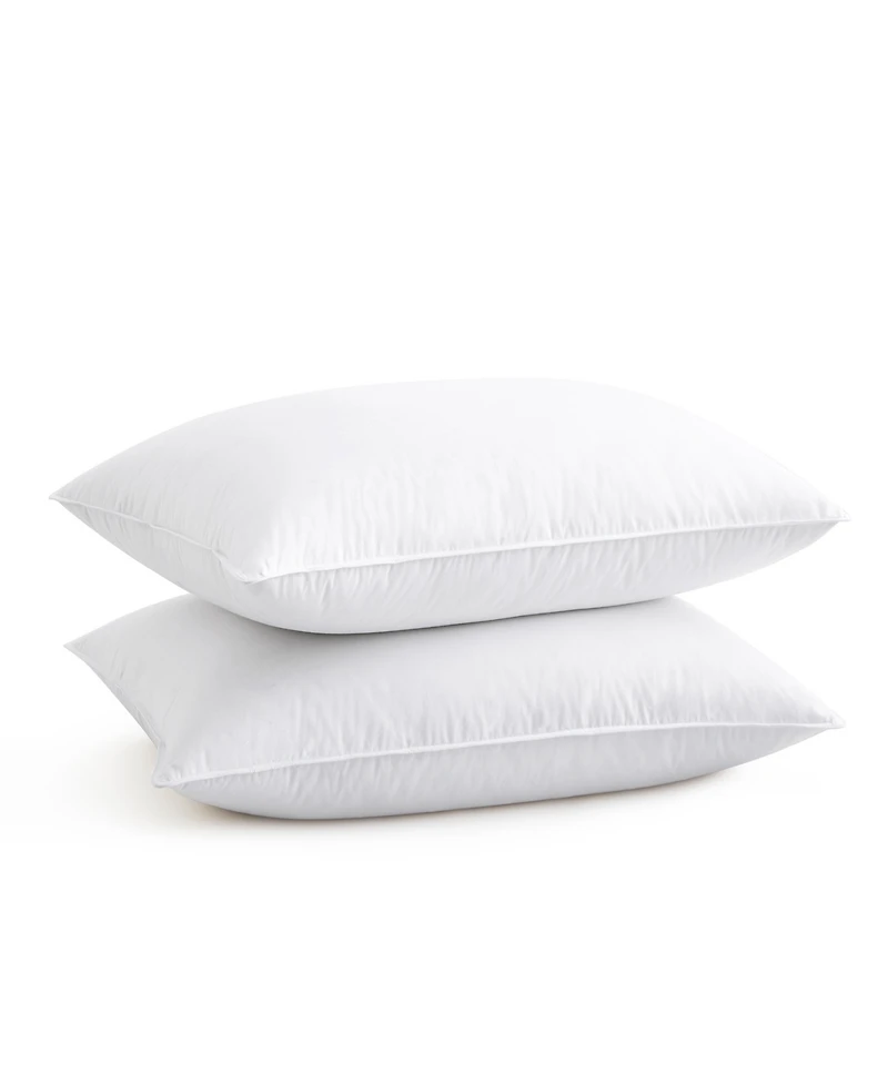 Unikome Medium Firm Goose Feather Down 2-Pack Pillows