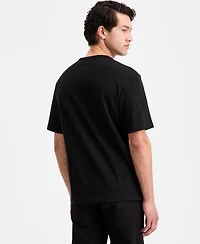 Hugo Boss Men's Cotton Logo Graphic Crewneck T-Shirt