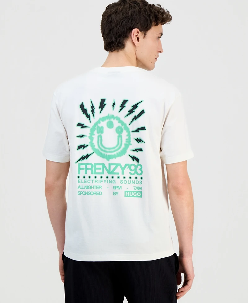 Hugo Boss Men's Cotton Logo Crewneck T-Shirt