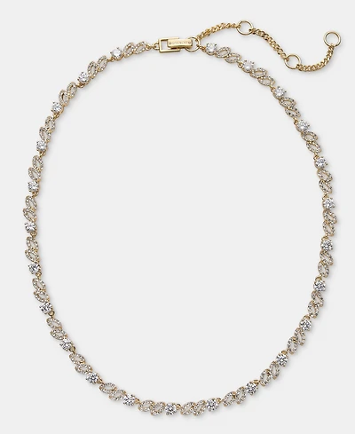 Givenchy Cubic Zirconia Collar Necklace, 16" + 3" extender