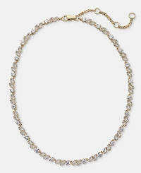 Givenchy Cubic Zirconia Collar Necklace, 16" + 3" extender