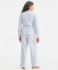 Charter Club Women's 3-Pc. Cotton Pajama Set, Macy's Exclusive