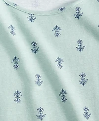 Charter Club Women's Printed Jersey Tank Sleepshirt, Exclusively at Macy's