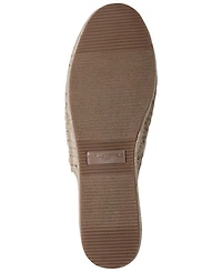 Karl Lagerfeld Paris Women's Malaysia Round Toe Mule Flats