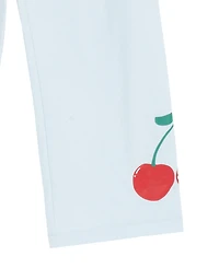 Rare Editions Girls' 7-16 Cherry Graphic Hoodie and Sweatpants, 2-Piece Set