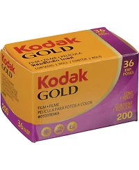 Kodak Kodacolor Gold 200 35mm Color Negative Roll Film, 5-Pack with Shoulder Bag