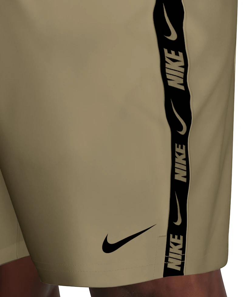 Nike Men's Breaker Logo Tape Volley 9" Swim Shorts
