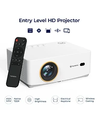 Vankyo Leisure 470W 720P Portable Projector with Wireless Connectivity: Adjustable Focus, Hdmi Connection, 20000 Hour Bulb Life
