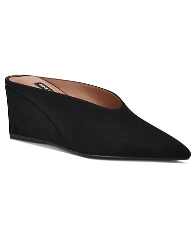 Nine West Women's Lanah Wedge Mules Pumps