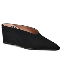 Nine West Women's Lanah Wedge Mules Pumps