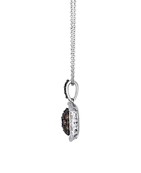 Le Vian Chocolate & Vanilla Diamond Pendant (0.86 ct. t.w.) in 14k Vanilla Gold