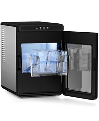Cowsar Clear Ice Cube Maker, 3 Ice Cubes in 25 Min, for Whiskey