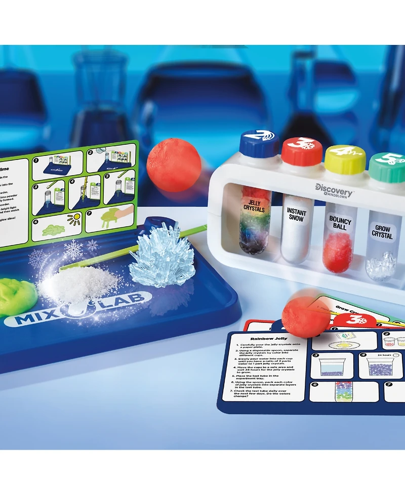 Discovery #Mindblown Sensory Science Test Tube Chemistry Lab Set