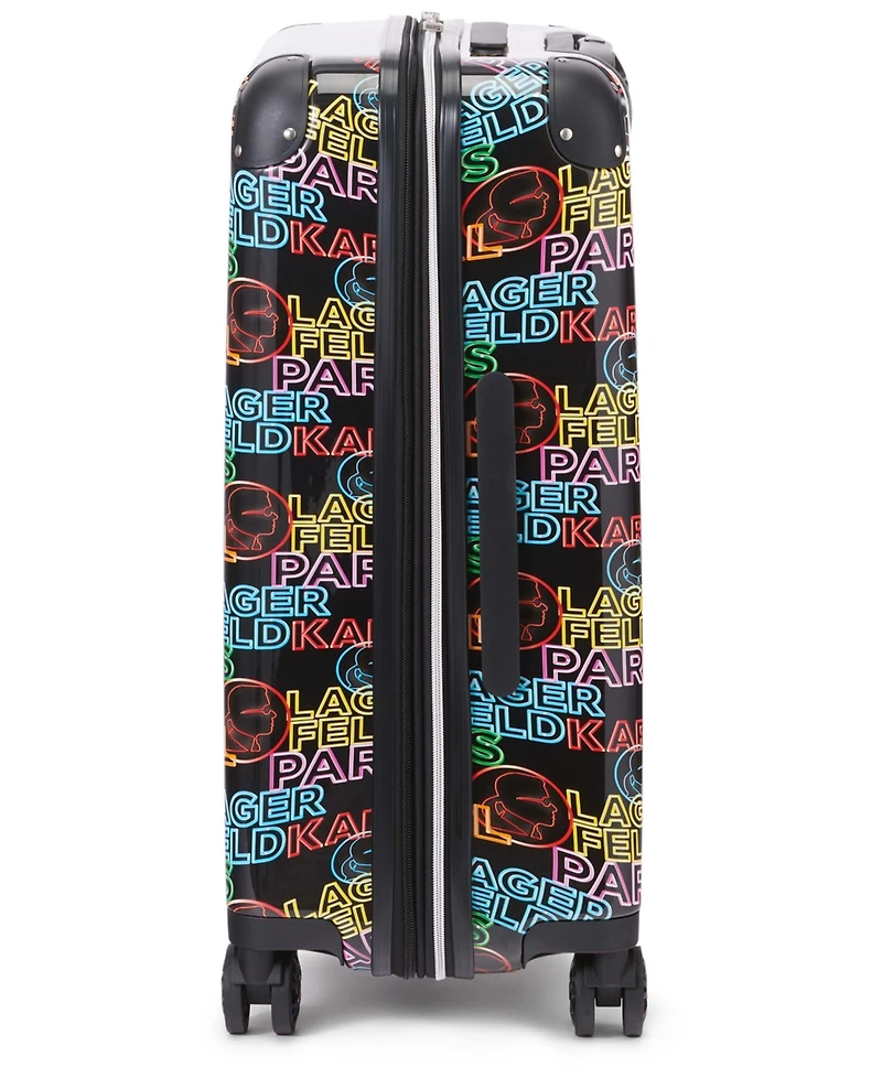 Karl Lagerfeld Paris Neon Medium Upright Suitcase