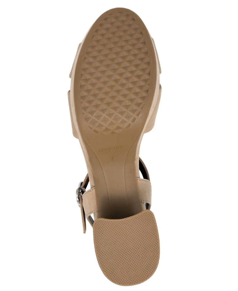 Aerosoles Women's Cosmos Open Toe Platform Sandals