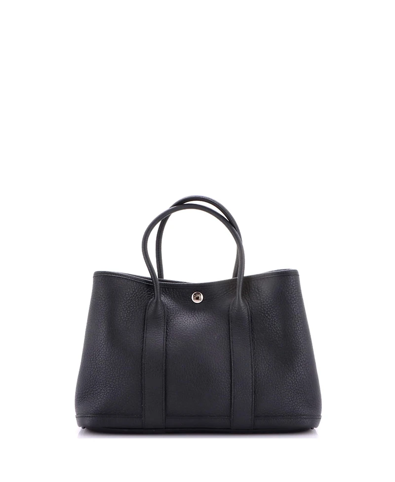 Pre-Owned Hermes 30 Garden Party Tote Leather
