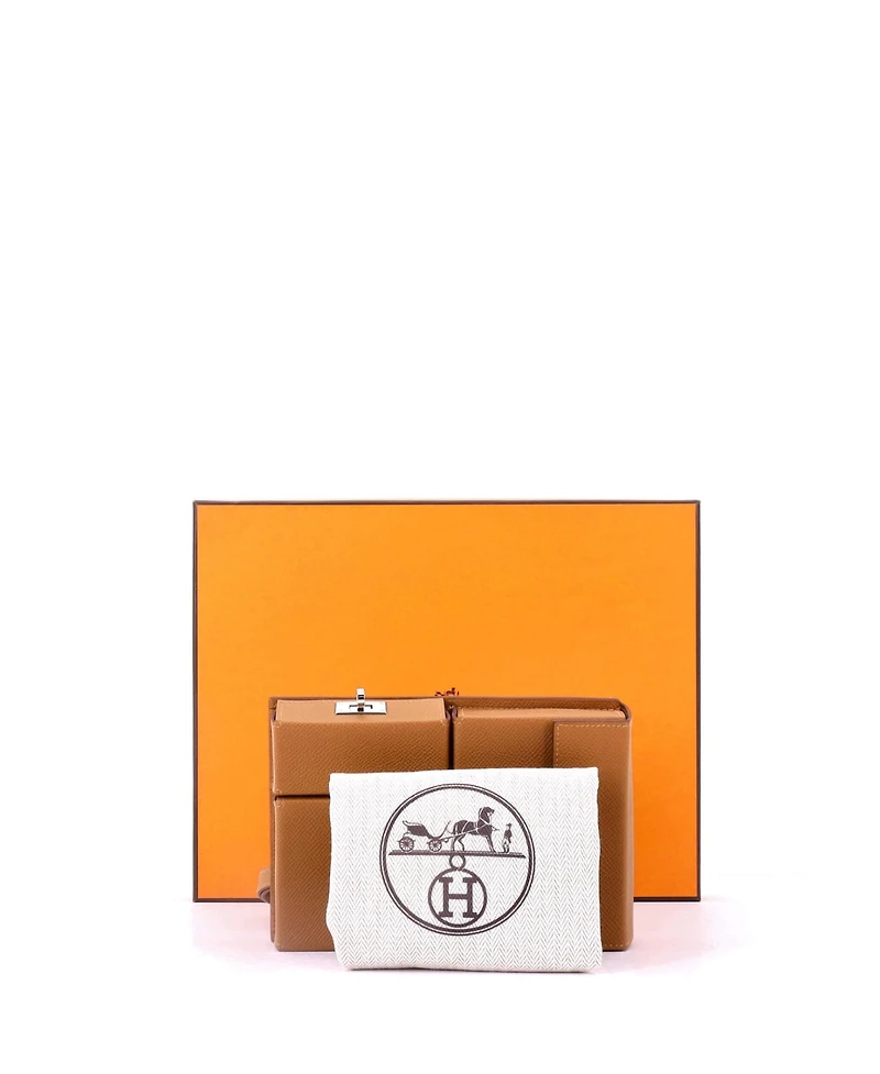 Pre-Owned HERMES Kelly Multi Pocket To Go Pouch Epsom