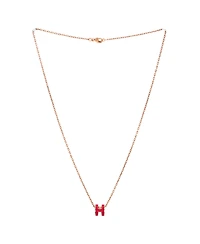 Pre-Owned Hermes Pop H Pendant Chain Necklace