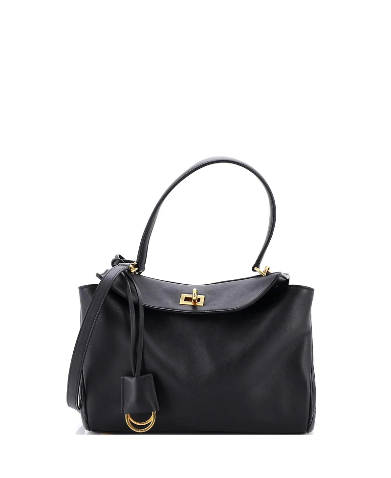 Pre-Owned Balenciaga Mini Rodeo Shoulder Bag Leather