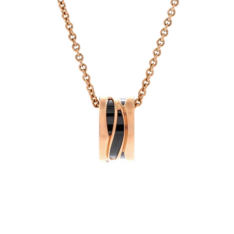 Pre-Owned Bvlgari B.Zero1 Design Legend Zaha Hadid Pendant Necklace