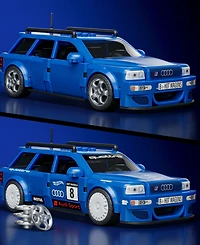 Mattel Brick Shop Hot Wheels 94 Audi Avant RS2 Building Toy Kit, 253 Pieces