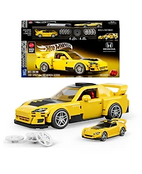 Mattel Brick Shop Hot Wheels 07 Honda S2000 Building Toy Kit, 257 Pieces