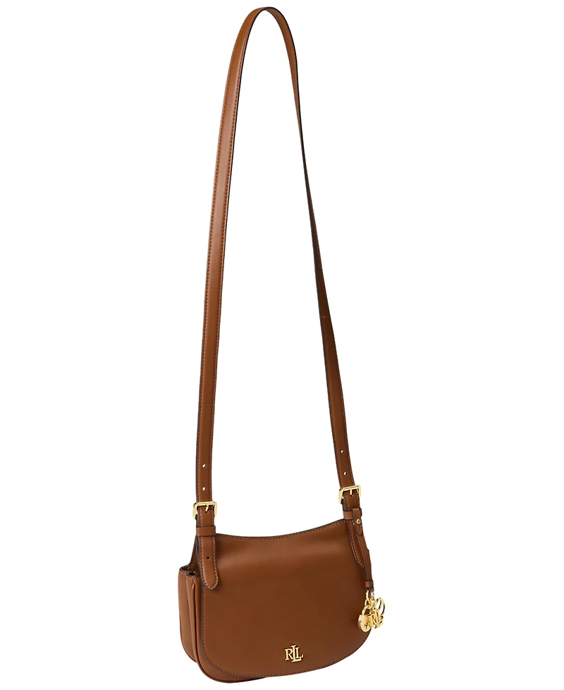 Lauren Ralph Leather Small Marcy Crossbody Bag