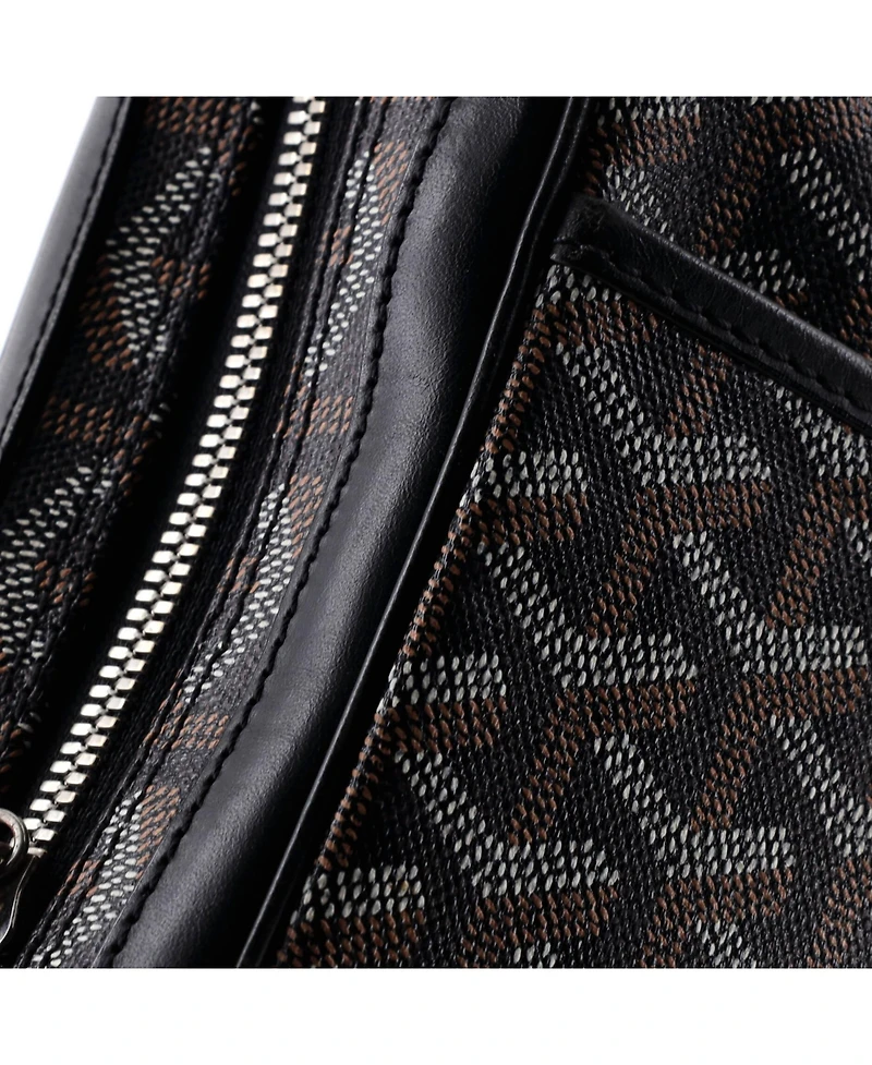 Pre-Owned Goyard Pm Ambassade Briefcase Coated Canvas