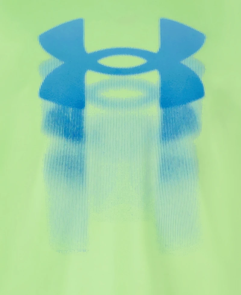 Under Armour Boys' 2T-7 Tech Faded Logo Short-Sleeve T-Shirt