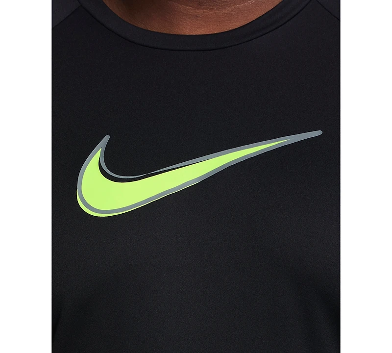 Nike Men's Big & Tall Short-Sleeve Hydro Guard Swim Shirt