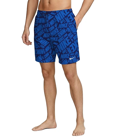 Nike Men's 7" Breaker Logo Volley Swim Shorts