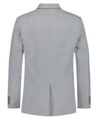 Tommy Hilfiger Boys' 8-20 Textured Check Sport Front Button Coat