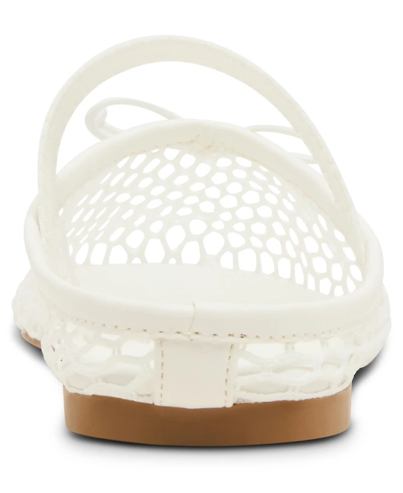 Madden Girl Women's Bonita Mesh Mary Jane Slip-On Ballet Flats