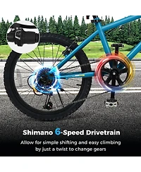 Mecale Kids Mountain Bike 20 Inch Child Bicycle for Boys Girls Aged 8+ Years