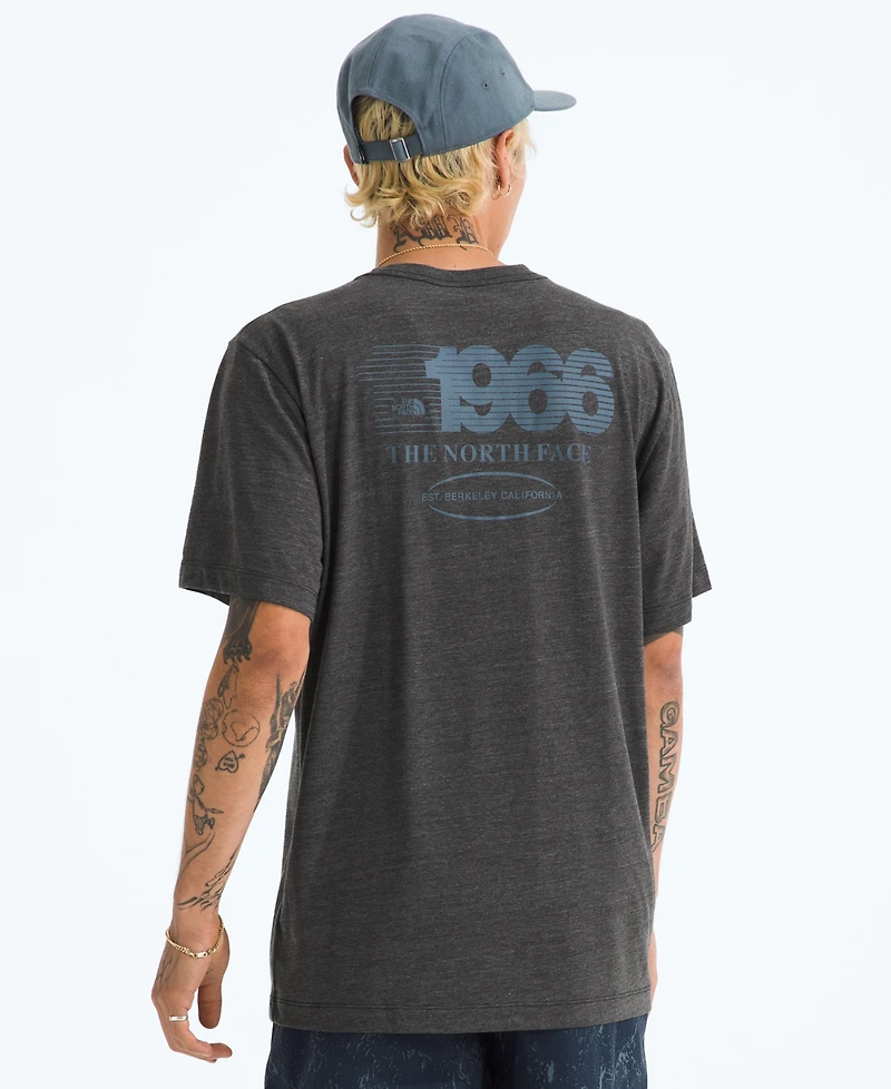 The North Face Men's Tri-Blend Logo Play Short-Sleeve T-Shirt